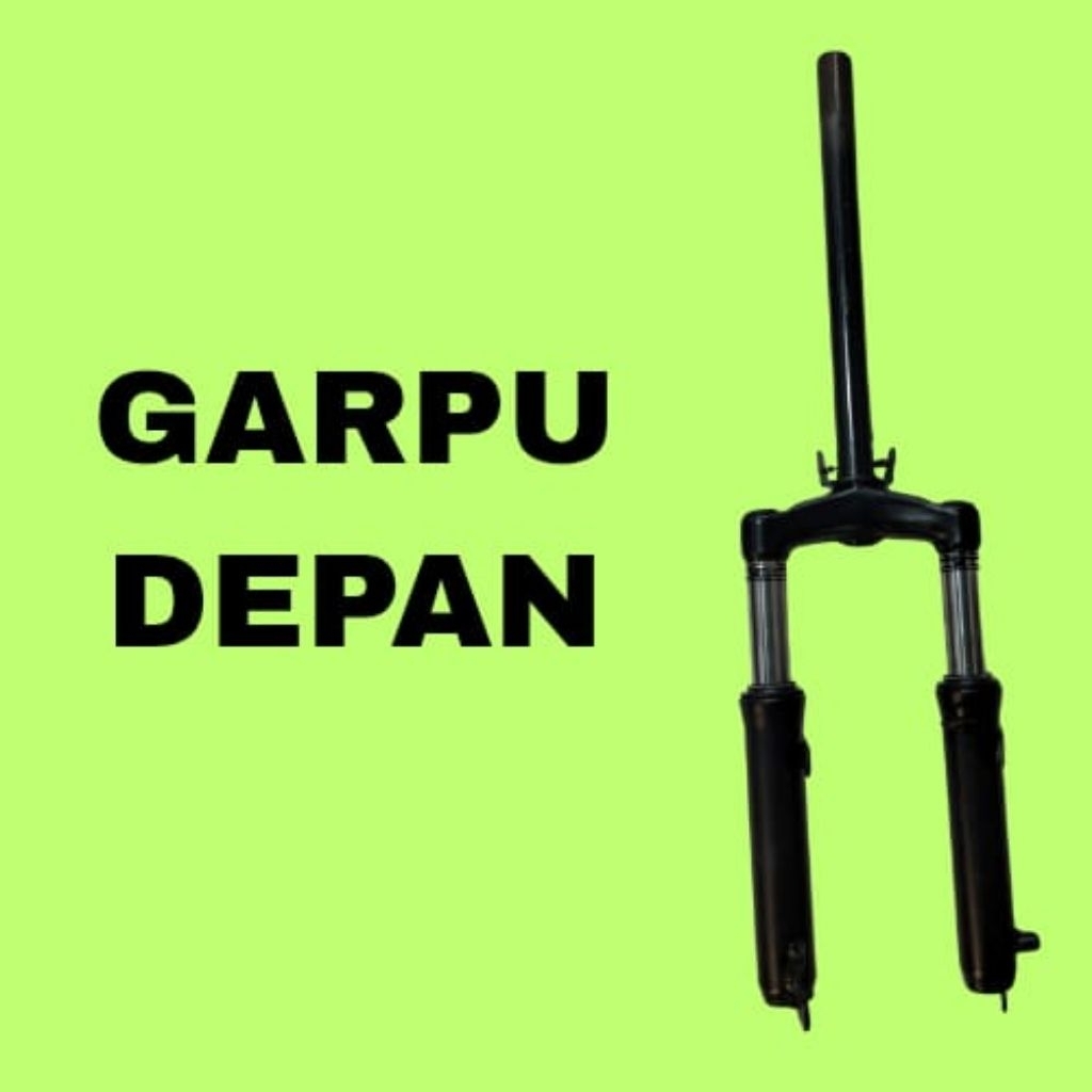 GARPU DEPAN SEPEDA LISTRIK
