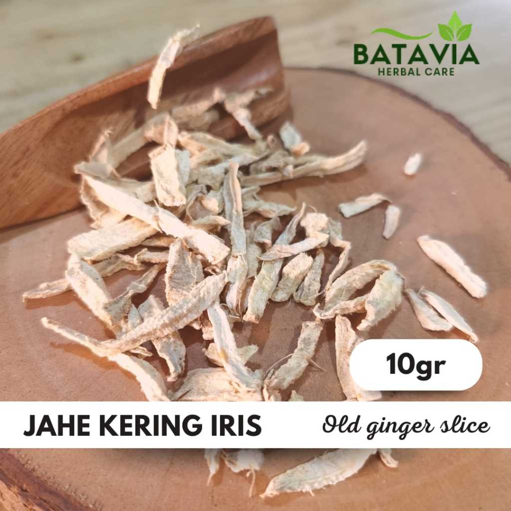 

Ginger Tea Teh Jahe Iris Kering Tua Old Ginger slice Premium