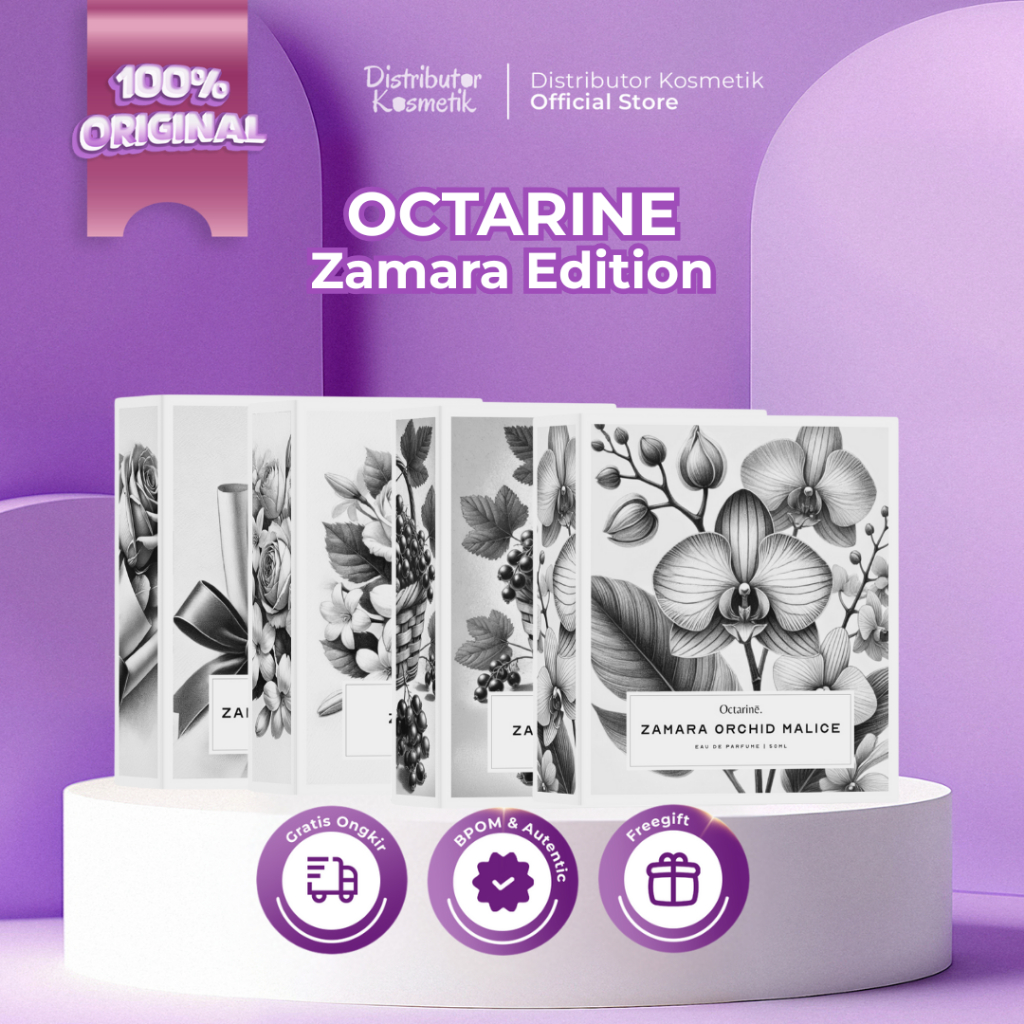 [ AGEN RESMI ] Parfum Wanita Tahan Lama Aroma BEST SELLER By Octarine Inspired By ZARA Woman Fruity 