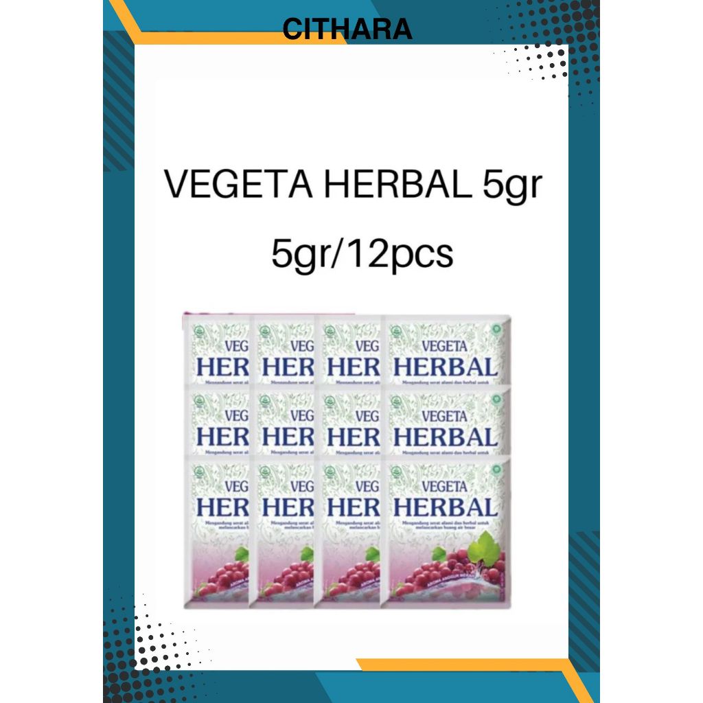 

VEGETA Herbal 5gr | 12pcs