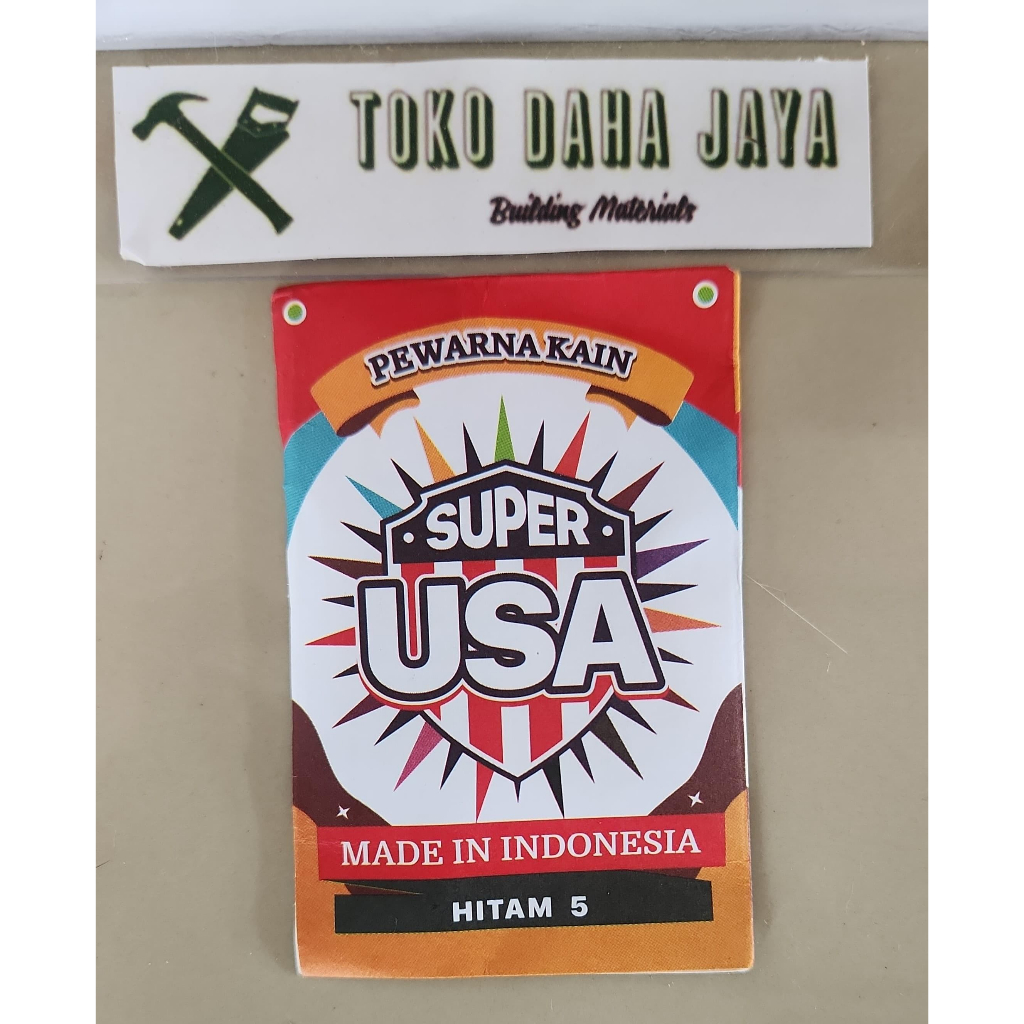 Wantex SUPER USA Pewarna Tekstil - Mikro Grosir