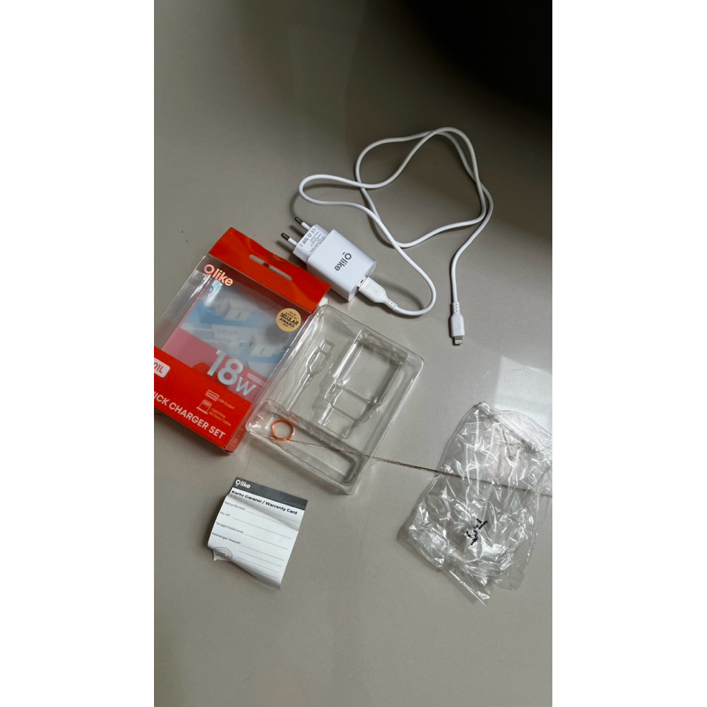 Charger IPHONE PRELOVED MEREK O LIKE