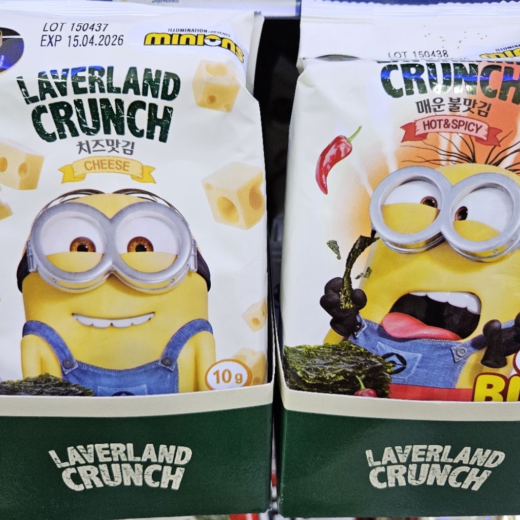 

Manjun Laverland Crunch Cheese / Hot Spicy 10gr