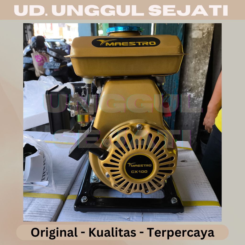 Pompa alkon 1 dim. Maestro WP10. Mesin pompa air 1 inch