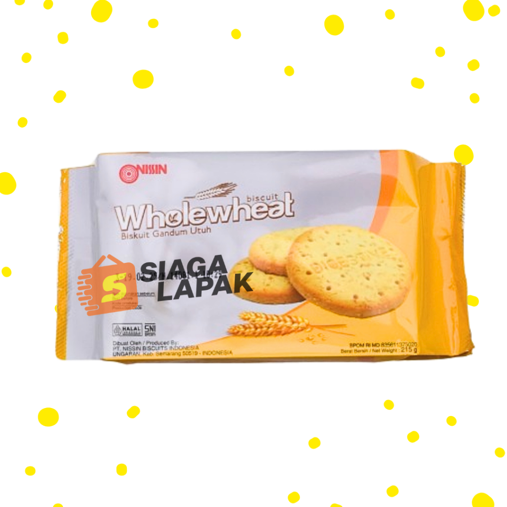 

Whole Wheat 190gr Biskuit Gandum Utuh Kukis Cookies [BELI BANYAK LEBIH MURAH]