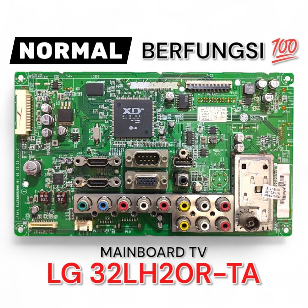 MB TV MAINBOARD TV LG 32LH20R-TA LG 32LH20R