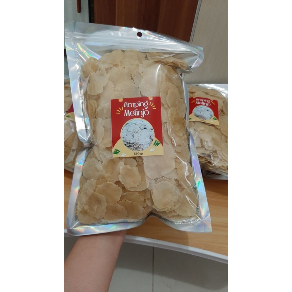 

Emping melinjo asli menes (1 kg)