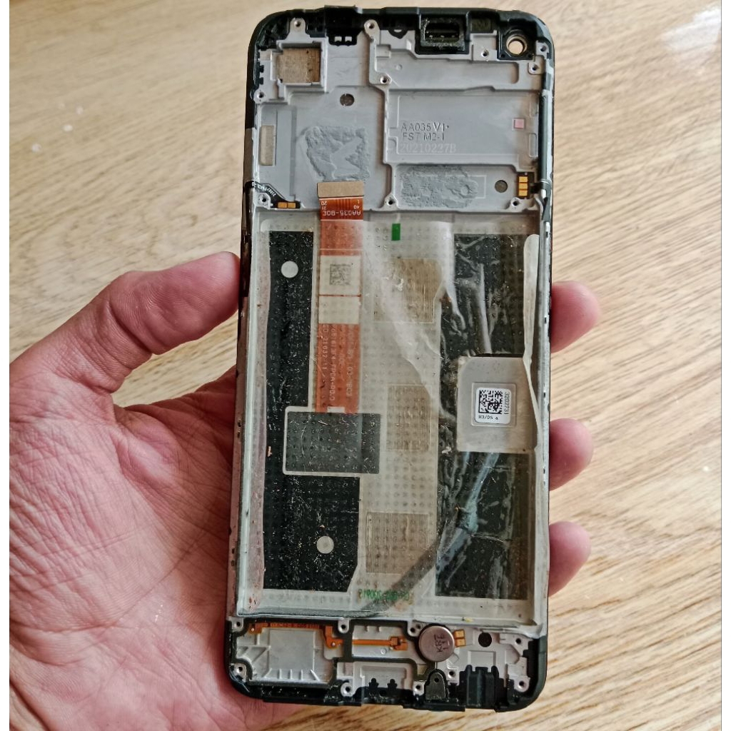 Frame Oppo a54 Lcd ori copotan original (gambling) Baca Deskripsi
