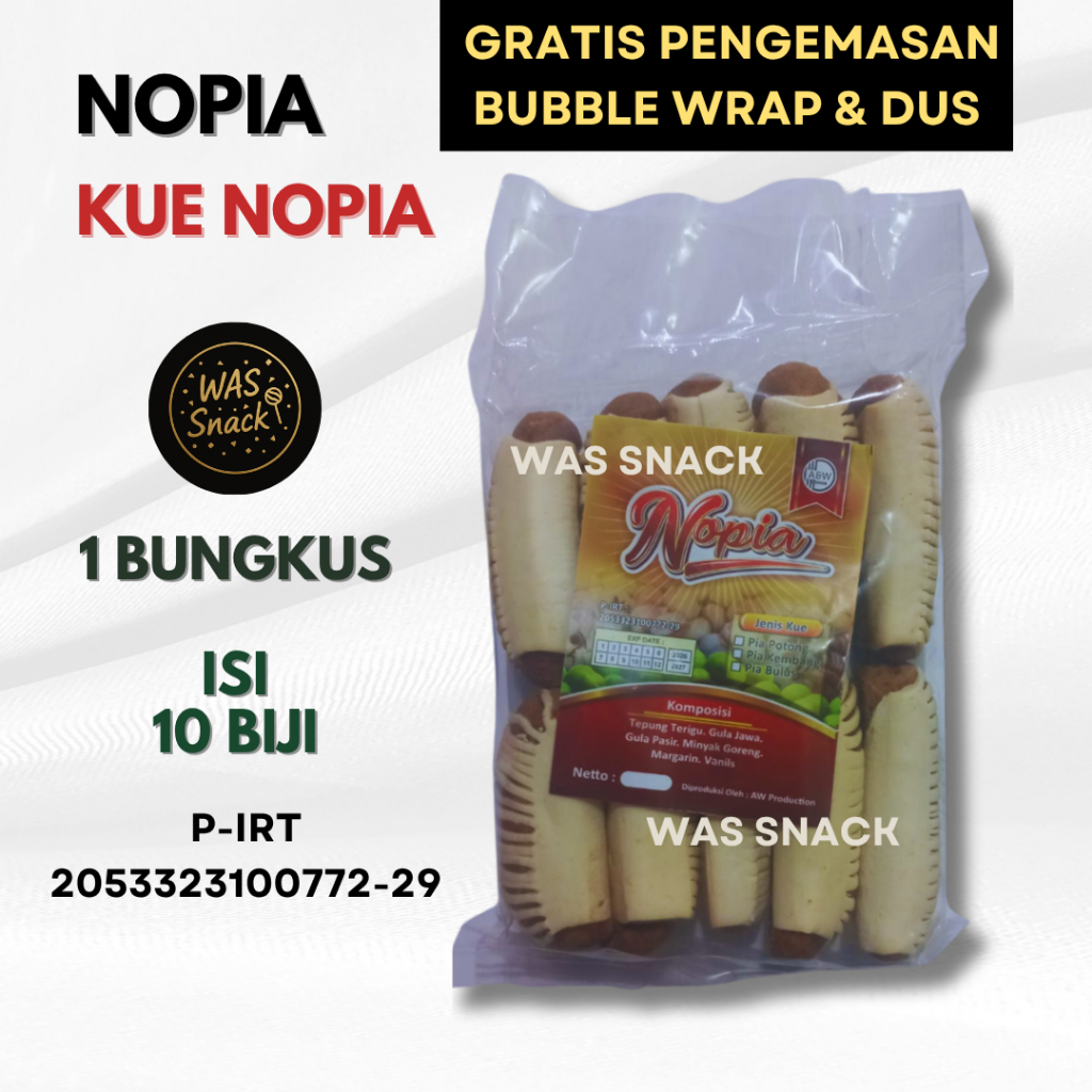 

Kue Nopia Isi 10