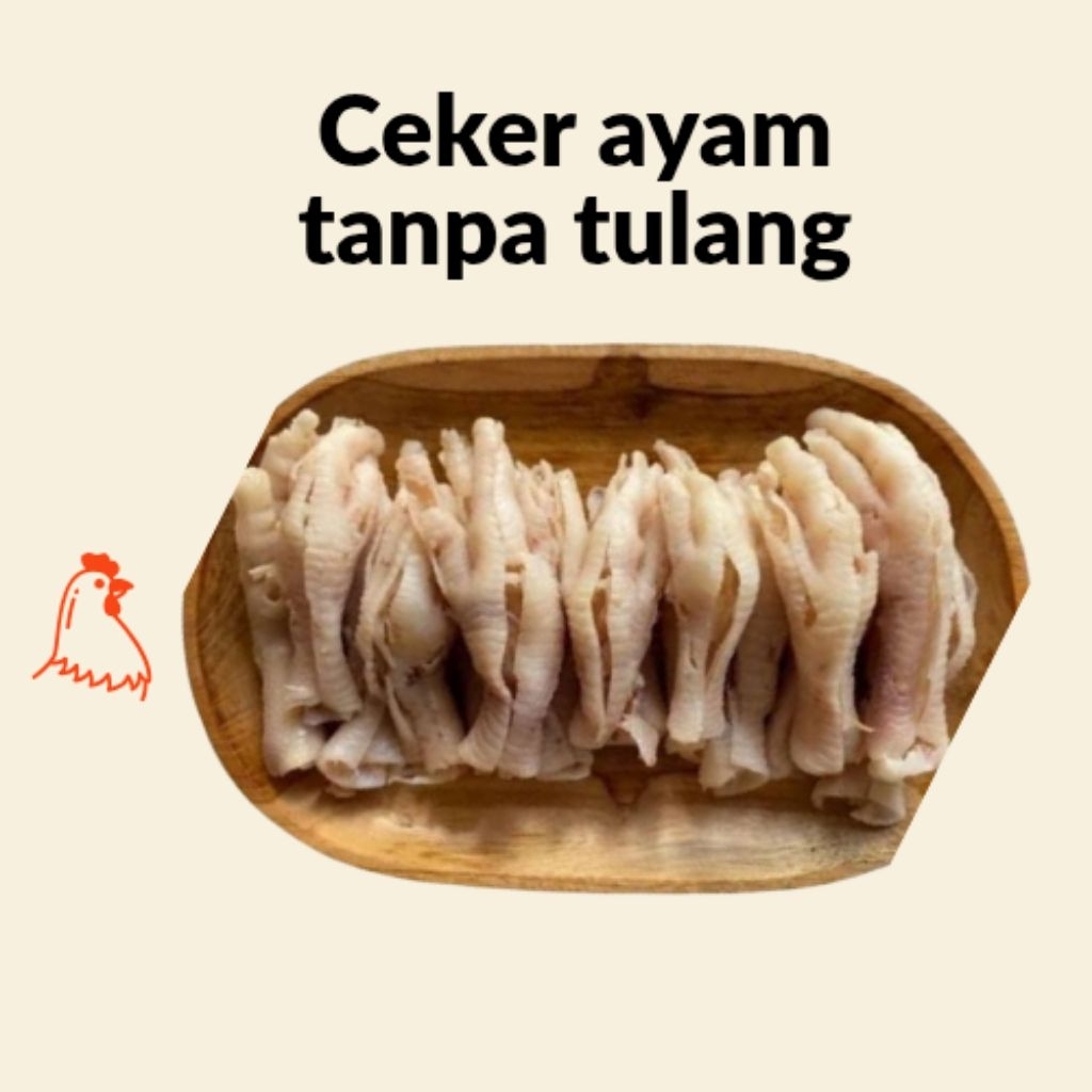 

Ceker Ayam Tanpa Tulang 1kg