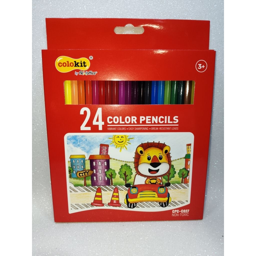 

FLEXOFFICE PENSIL 24 WARNA COLOKIT CPC-C027