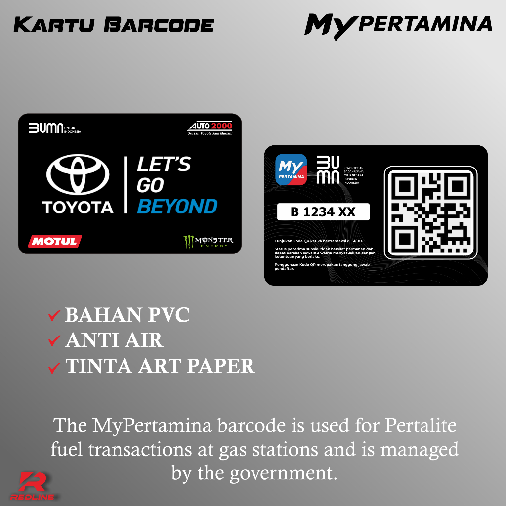 Cetak Kartu My Pertamina Barcode | ID CARD | BARCODE MY PERTAMINA