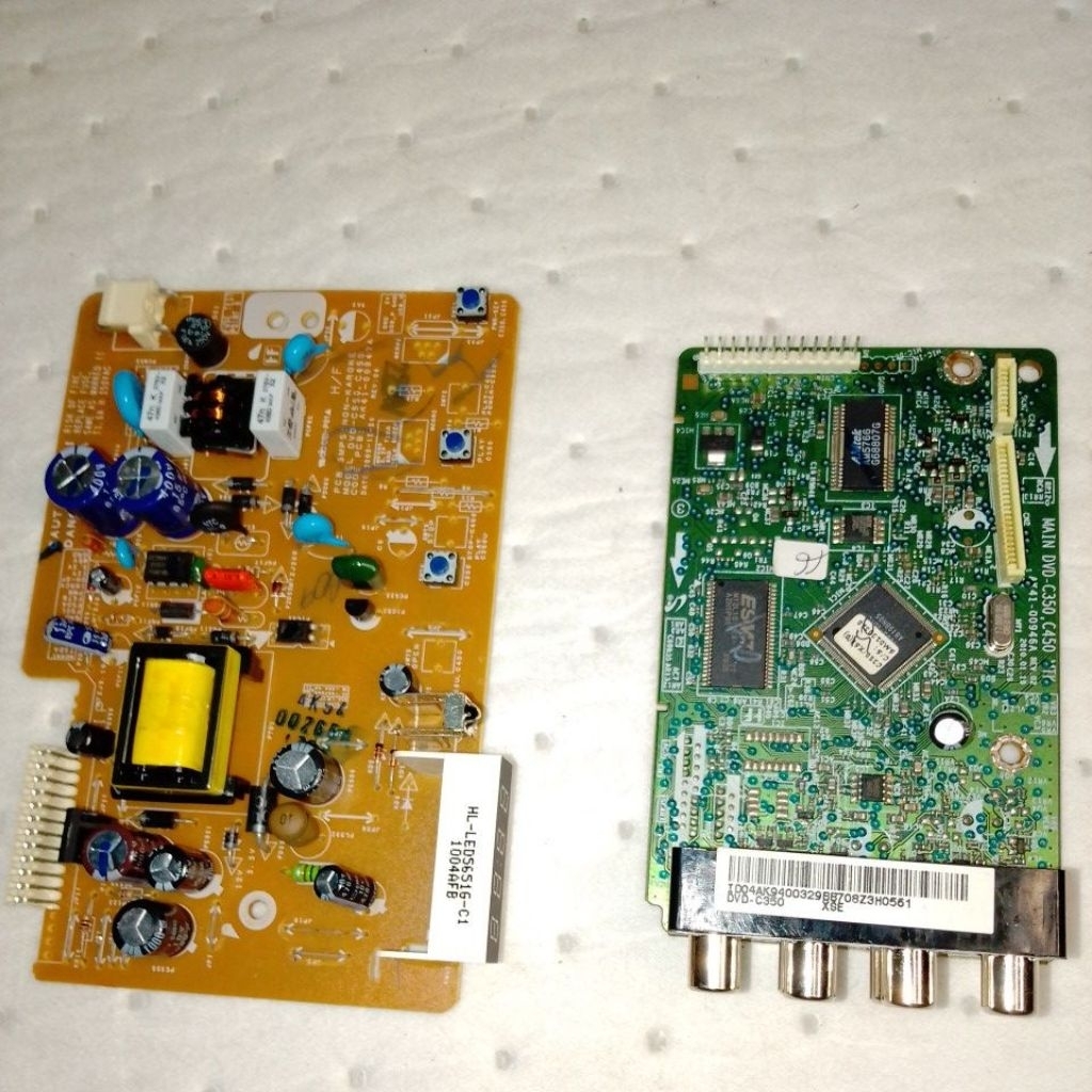 POWER SUPPLY UNIT PSU Dan MPEG SAMSUNG DVD PLAYER C350 Bisa dobeli terpisah