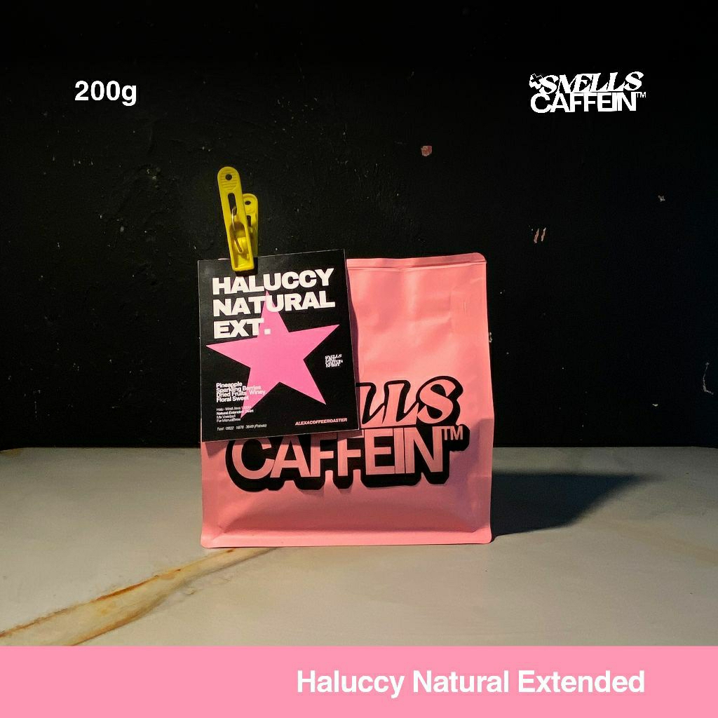 

Arabica Haluccy Natural Extended - Halu West Java Roasted Beans 200gr