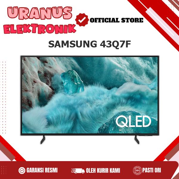 SAMSUNG 43Q7F Smart TV 43 Inch QLED Q4 AI Processor Q-Symphony Slim Look 43Q7F 43Q7 New Product 2025