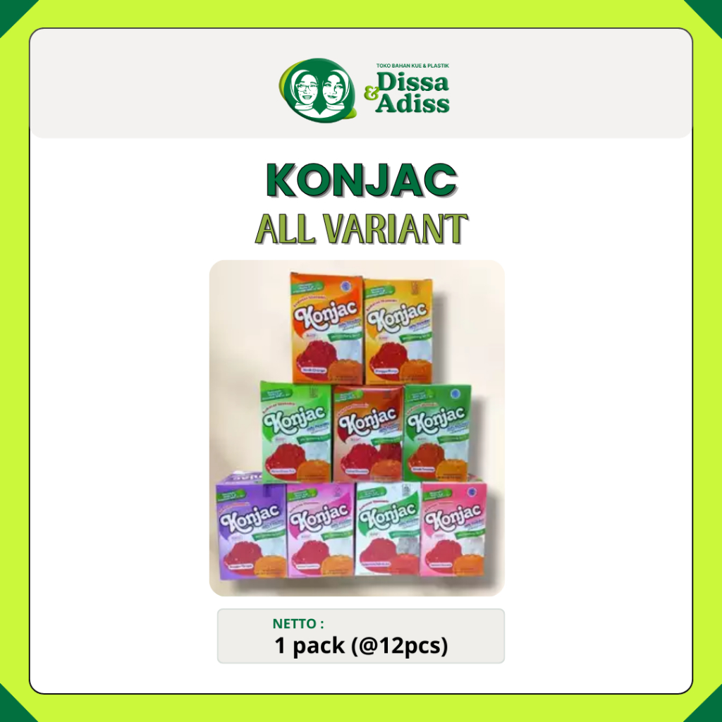 

KONJAC JELLY ALL FLAVORS 12PCS/PACK