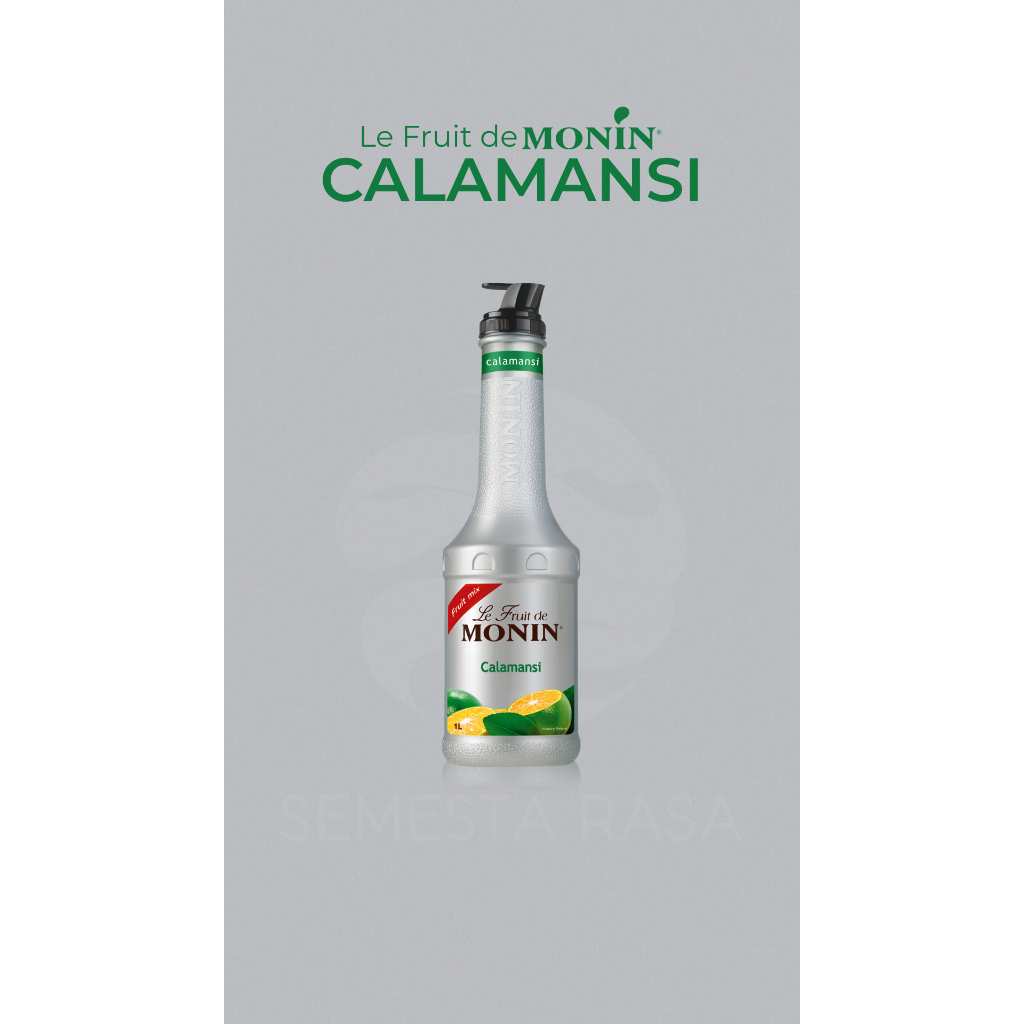 

Monin Fruit Mix Puree Calamansi 1 L | Jeruk Sonkit Kunci Cui Kalamansi