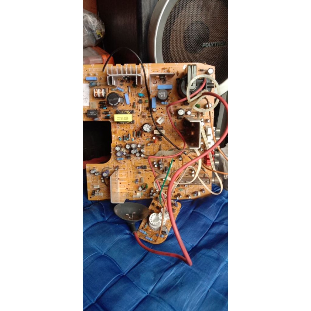 MESIN TV POLYTRON SLIM crystalin non EW