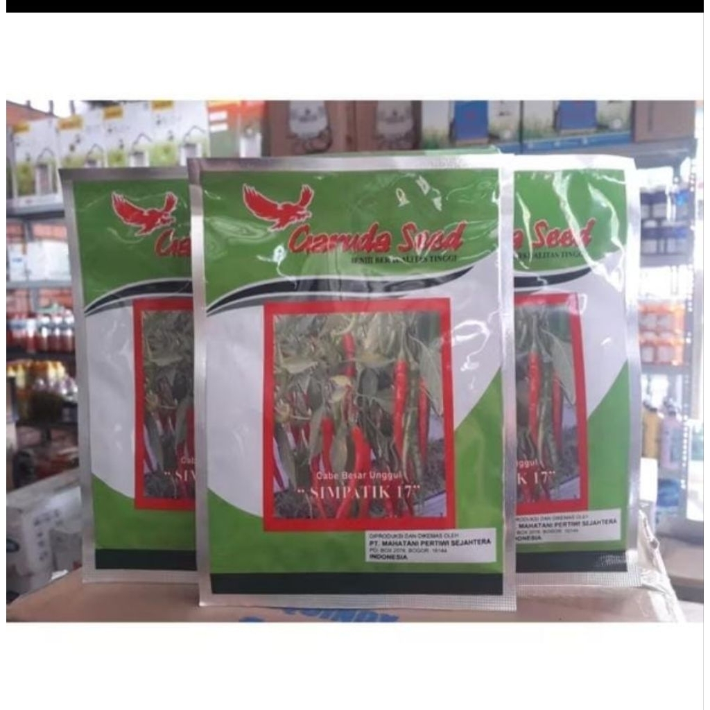 

Simpatik 10gr Cabai Keriting Garuda Seed