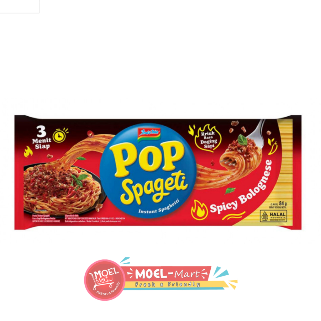 

POP SPAGETI SPICY BOLOGNESE 84GR