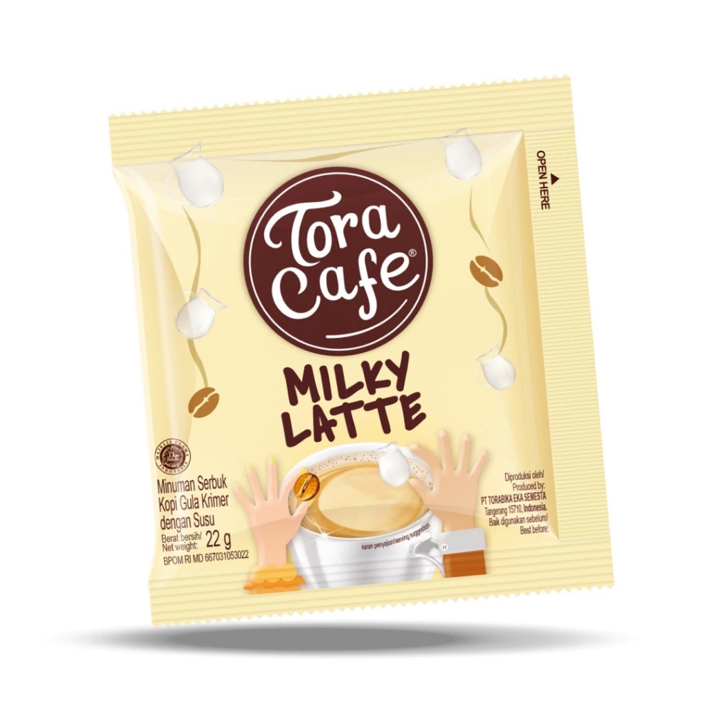 

TORACAFE Milky Latte 1 Renteng (10 x 20Gr)