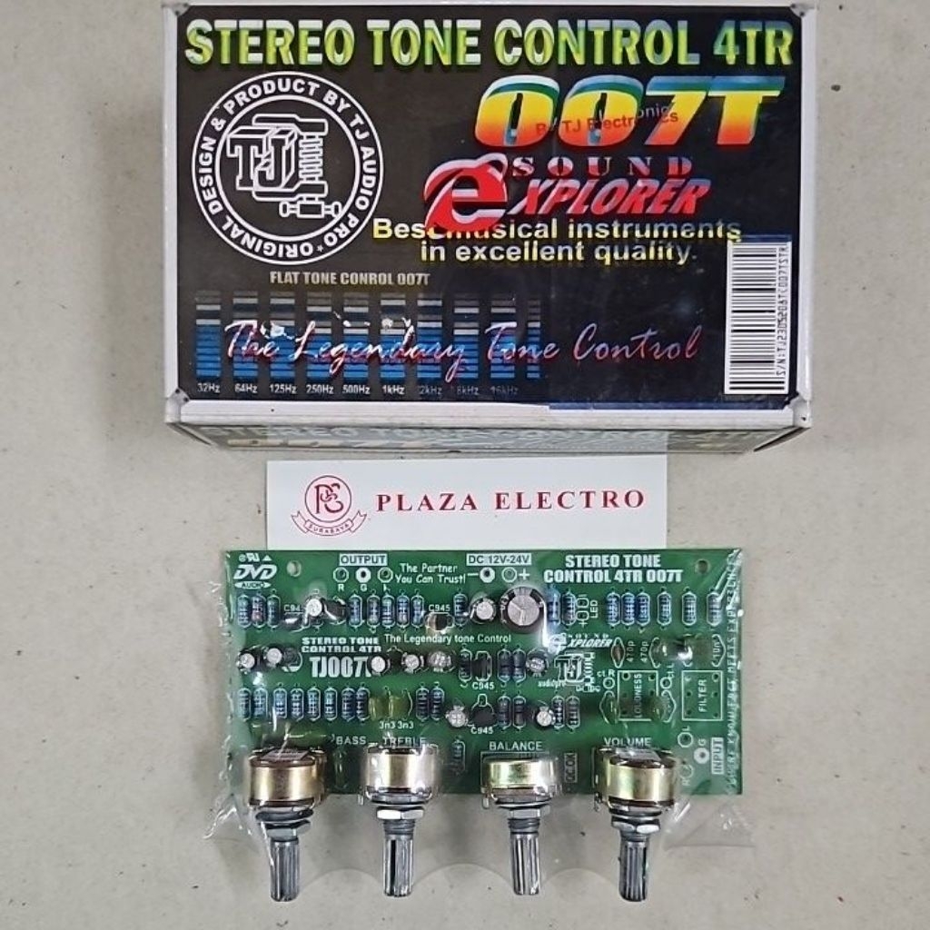 TONE CONTROL STEREO 4TR 007T TJ AUDIO PRO KIT ORIGINAL ASLI TUNE CONTROL STEREO