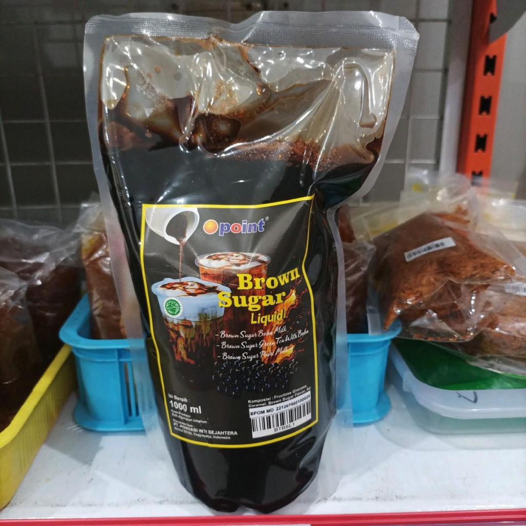 

Point Brown Sugar Liquid Gula Brown Cair 1000 ml