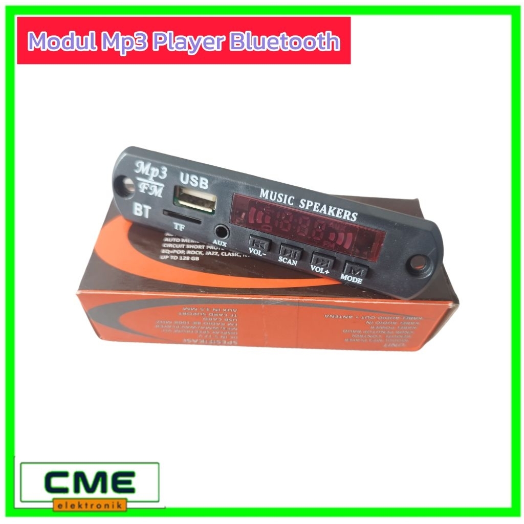 Modul MP3 Player Blootot / Kit Audio Console ( USB , FM RADIO , SD , BT )