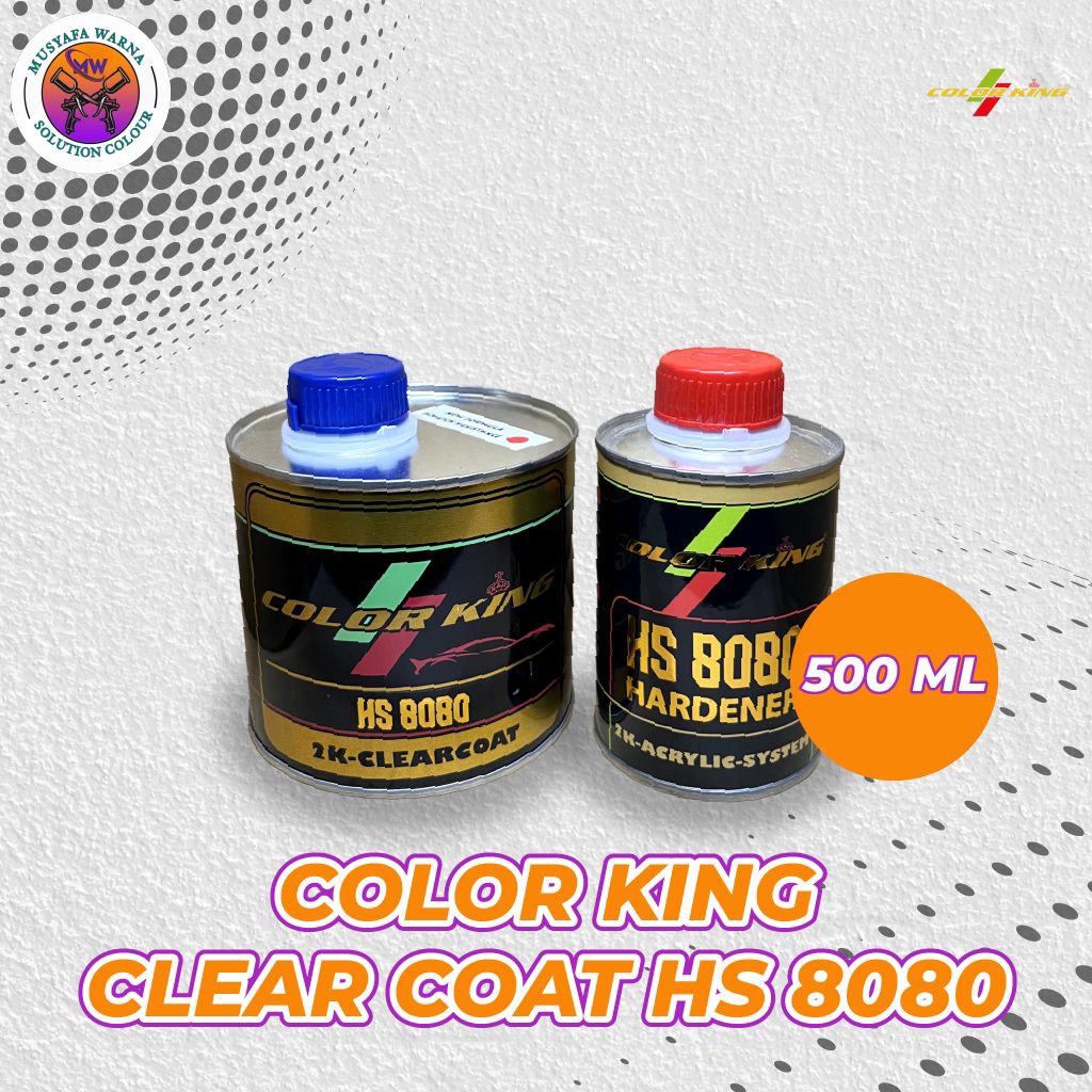 Clear Coat - Color King HS 8080 500ml, 1.5L set