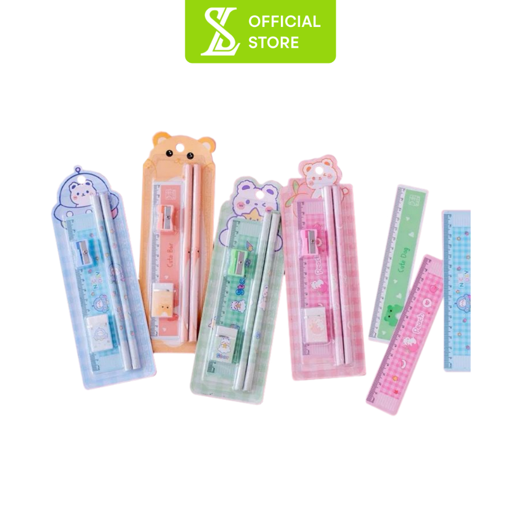 

Paket Alat Tulis Anak Set Karakter Stationery Sekolah Perlengkapan Tulis Souvenir Ultah Goodie Bag / Alat Tulis Sekolah Karakter