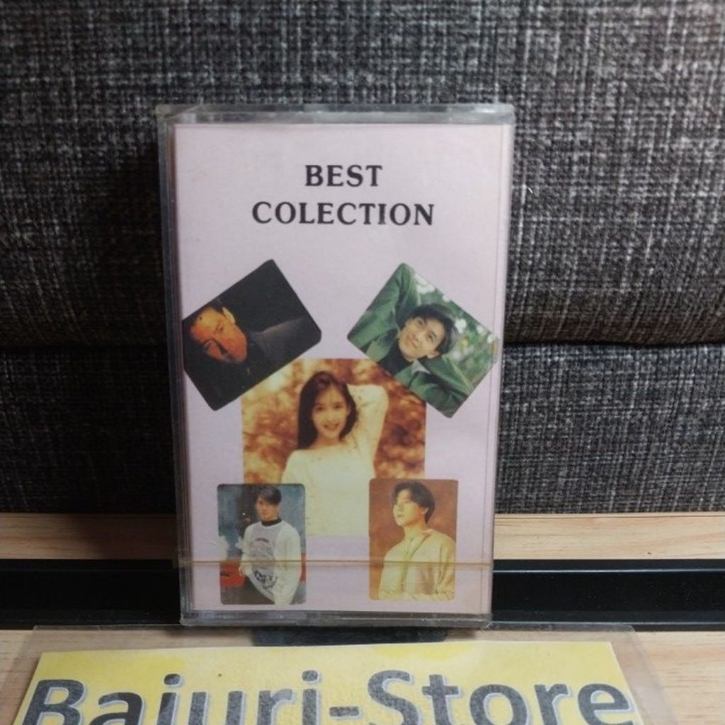 Kaset Pita Mandarin Best Collection "Aaron Kwok" "Jacky Cheung" "Nicky WU" "Jimmy Lin" "Vivian Chow"