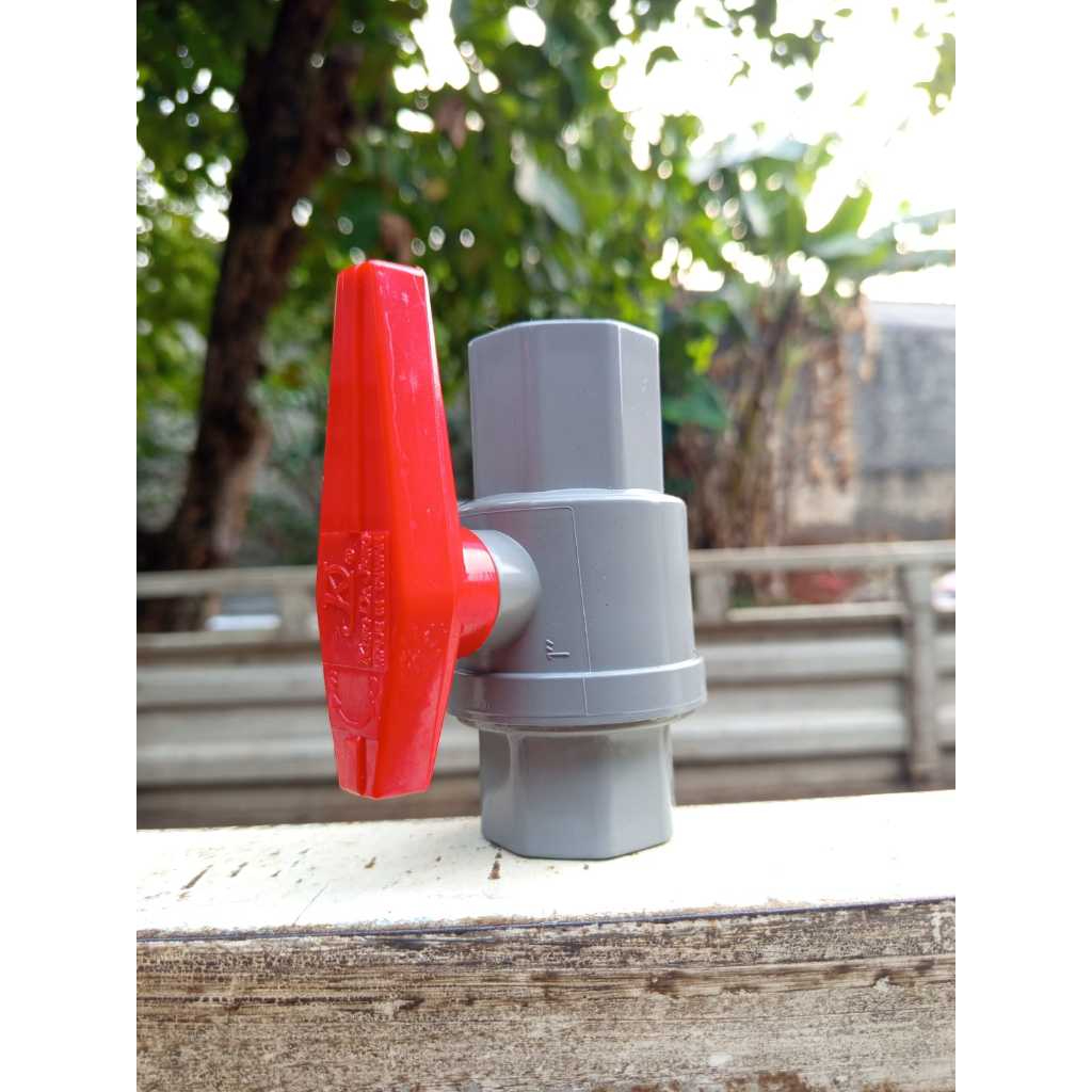 Ball Valve PVC 1" / Ball Valve 1 inch PVC / Stop Kran PVC 1" / Kran Air 1 inch PVC / Valve Kdj PVC