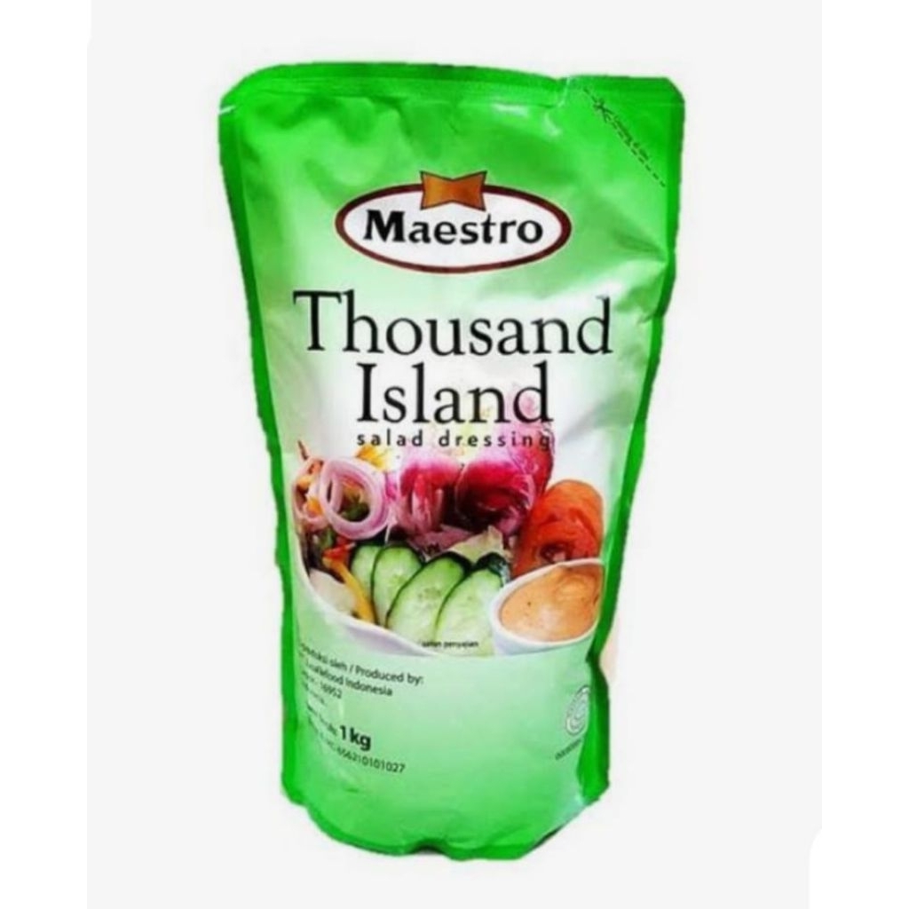 

Maestro Thousand Island Salad Dressing Halal 1kg