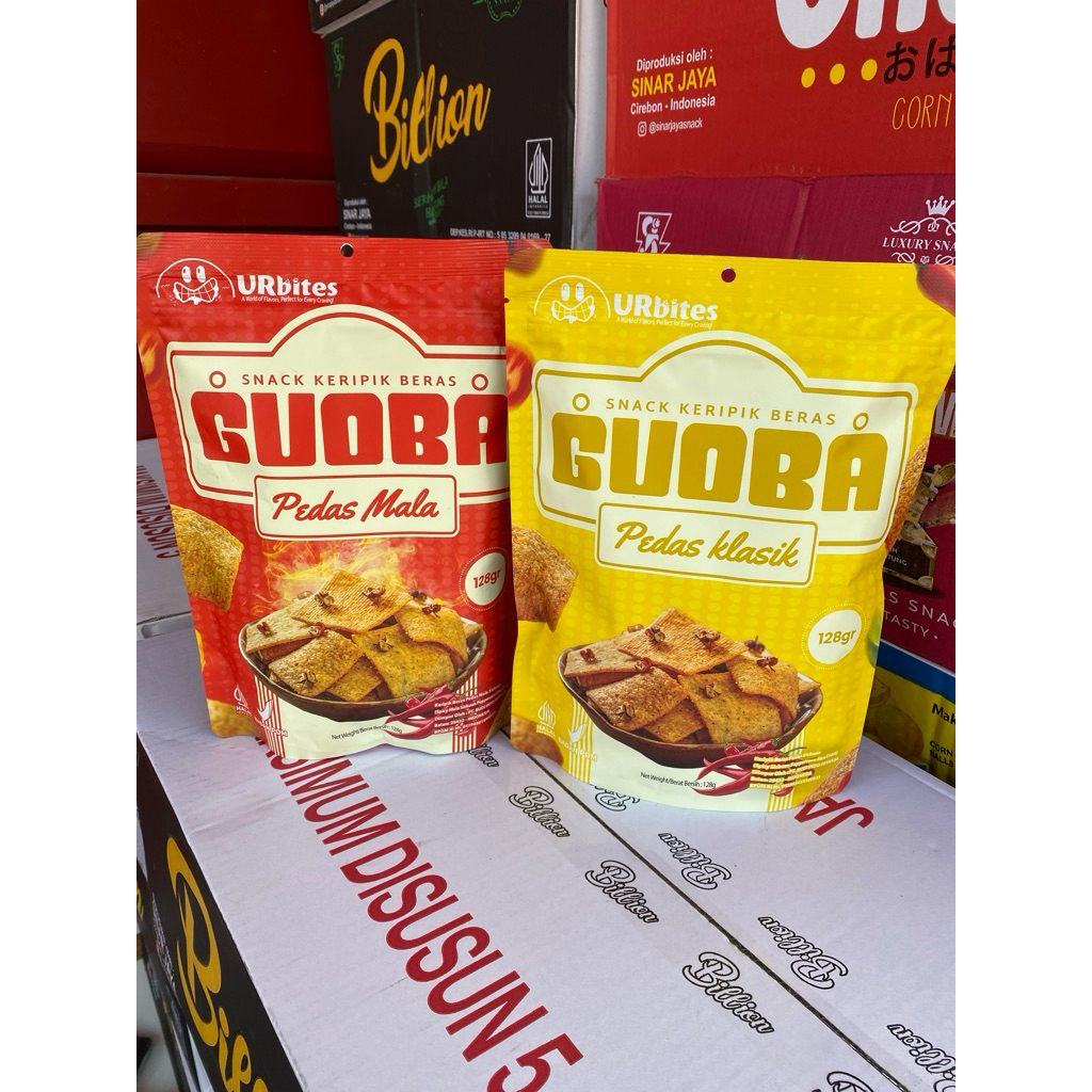 

snack keripik beras guoba 129g