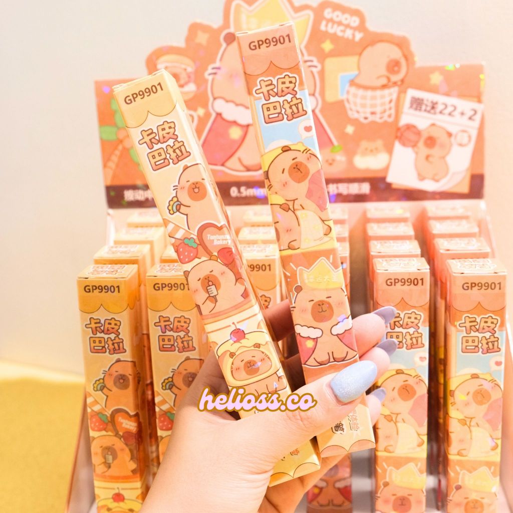 

BLIND BOX PULPEN MEKANIK CAPYBARA PULPEN CETEK MISTERI CAPYBARA PEN GEL MEKANIK CAPYBARA PREMIUM MYSTERY BOX GEL PEN