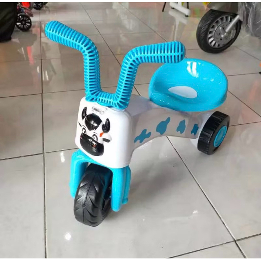 MAINAN ANAK SEPEDA SAPI RODA TIGA / MAINAN SEPEDA DORONG ANAK RODA TIGA