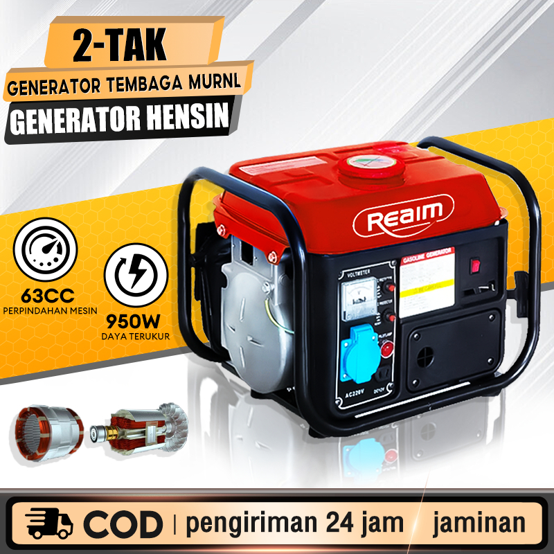 Genset Super Silent Portable 4000 Watt Generator Bensin Genset Silent Inverter Portable Bensin Gener