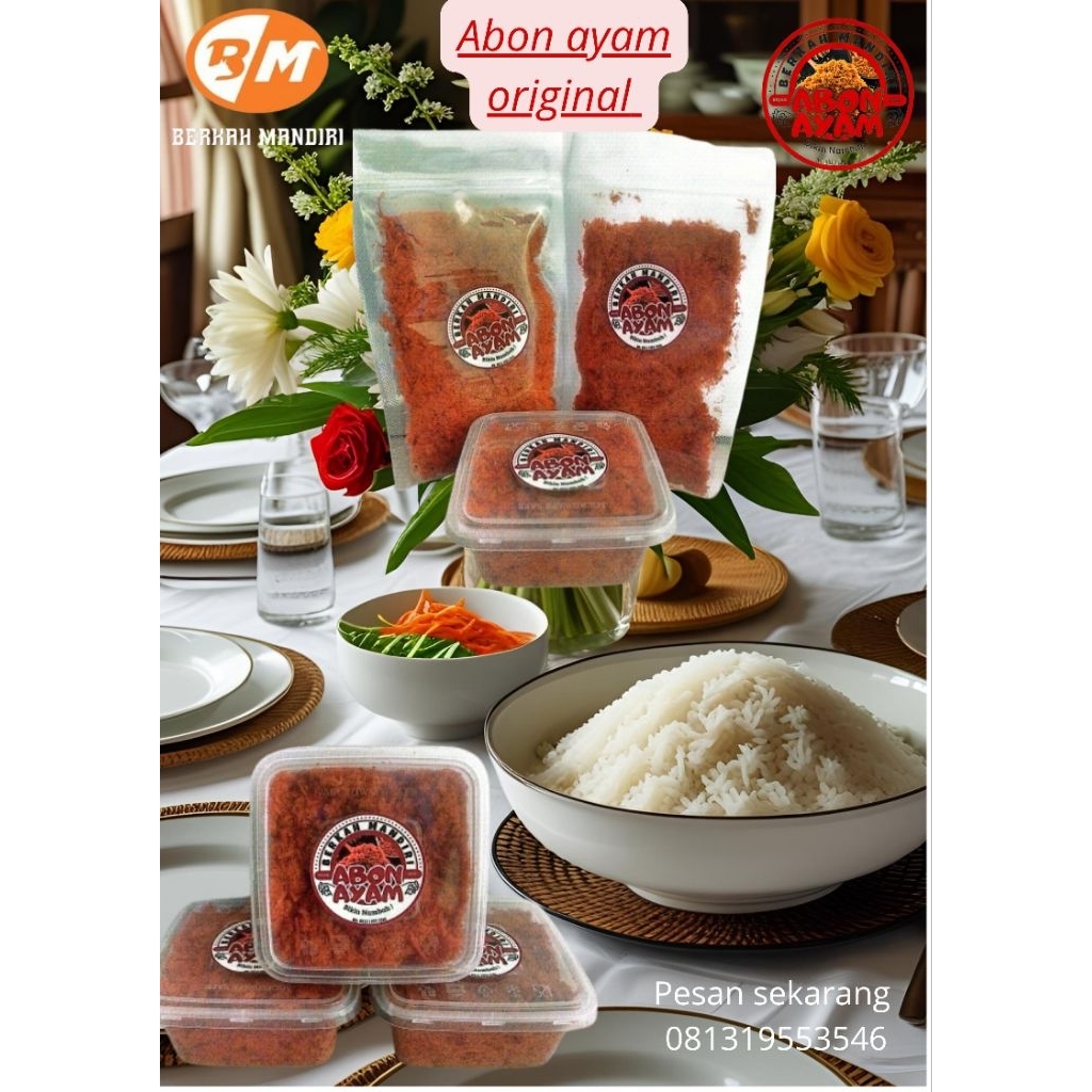 

abon ayam original 50 gram