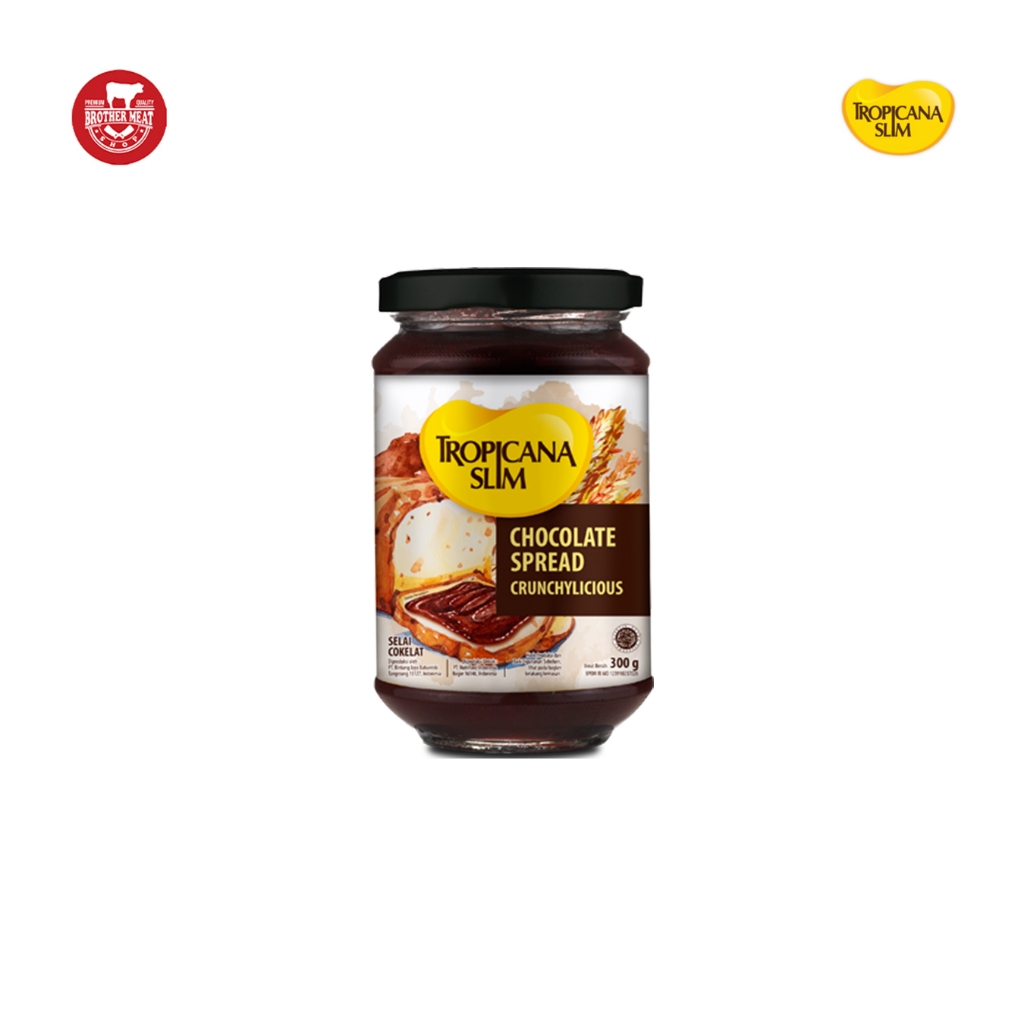 

Tropicana Slim Chocolate Spread 300gr - Brothermeatshop