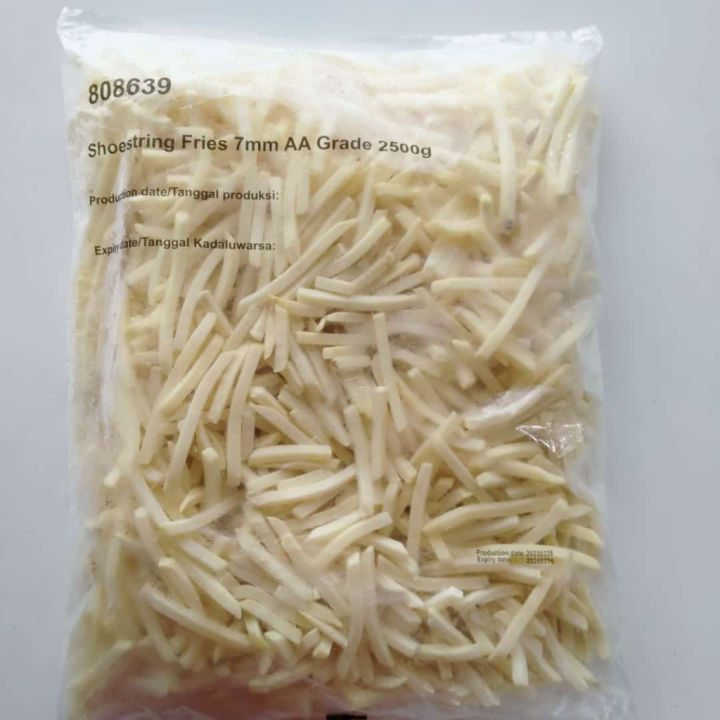

Aviko Shoestring French Fries Kentang Curah 2,5Kg