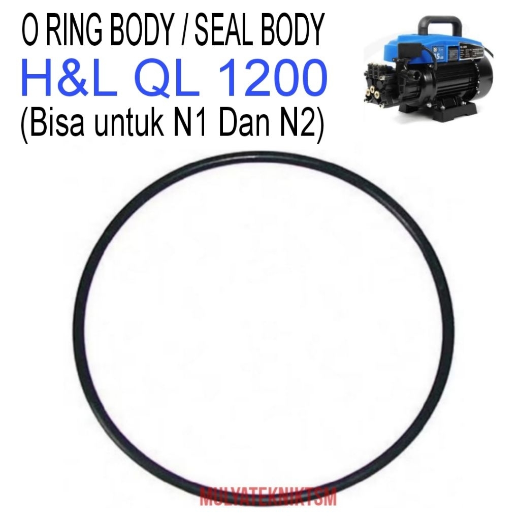 O ring body Seal body jet cleaner H&L QL 1200