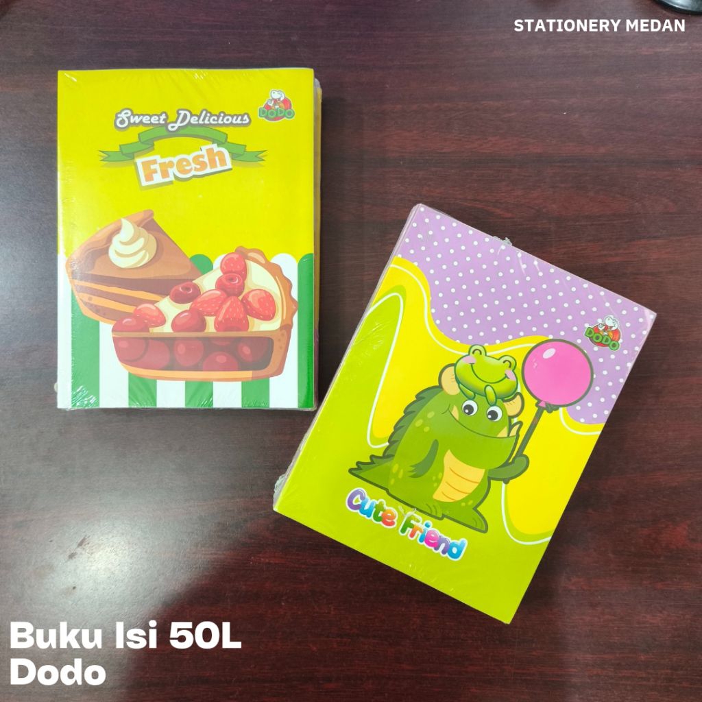 

Buku Tulis Dodo isi 50 Lembar / Dodo 50 ( 1 pack )
