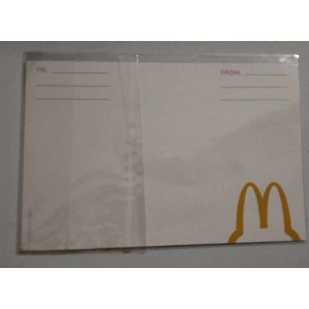 Postcard NewJeans × McD