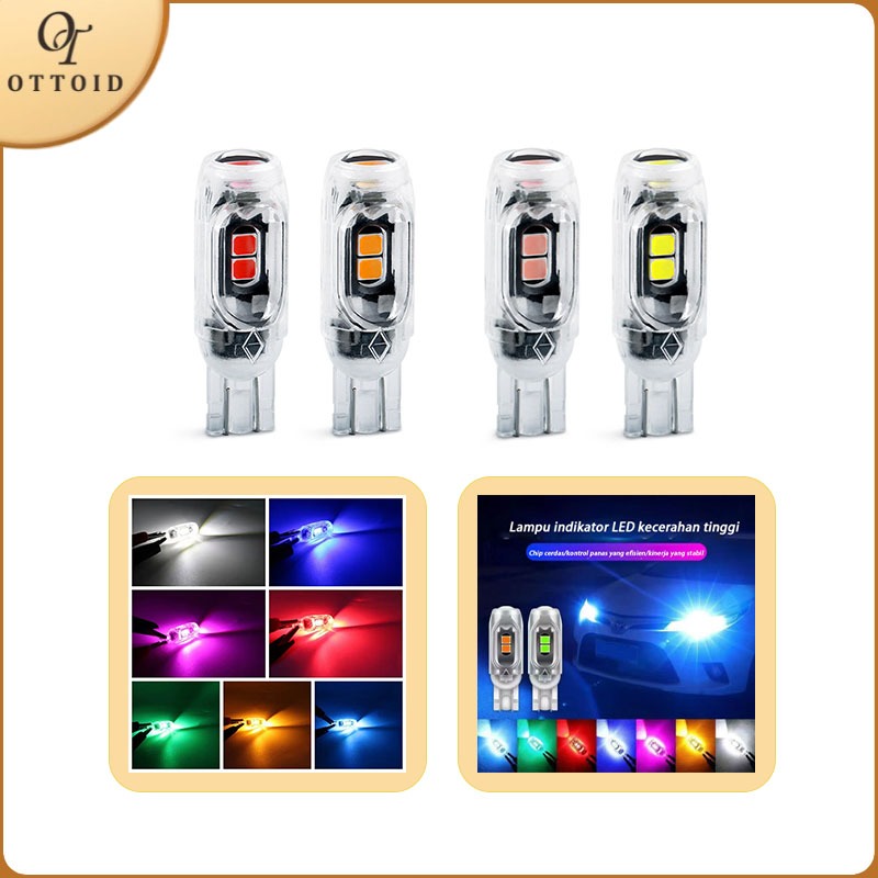 OTTOID Lampu Senja Kedip Lampu Led Motor Mobil Lampu Sein Senja Lampu Indikator Lebar Bohlam Mobil