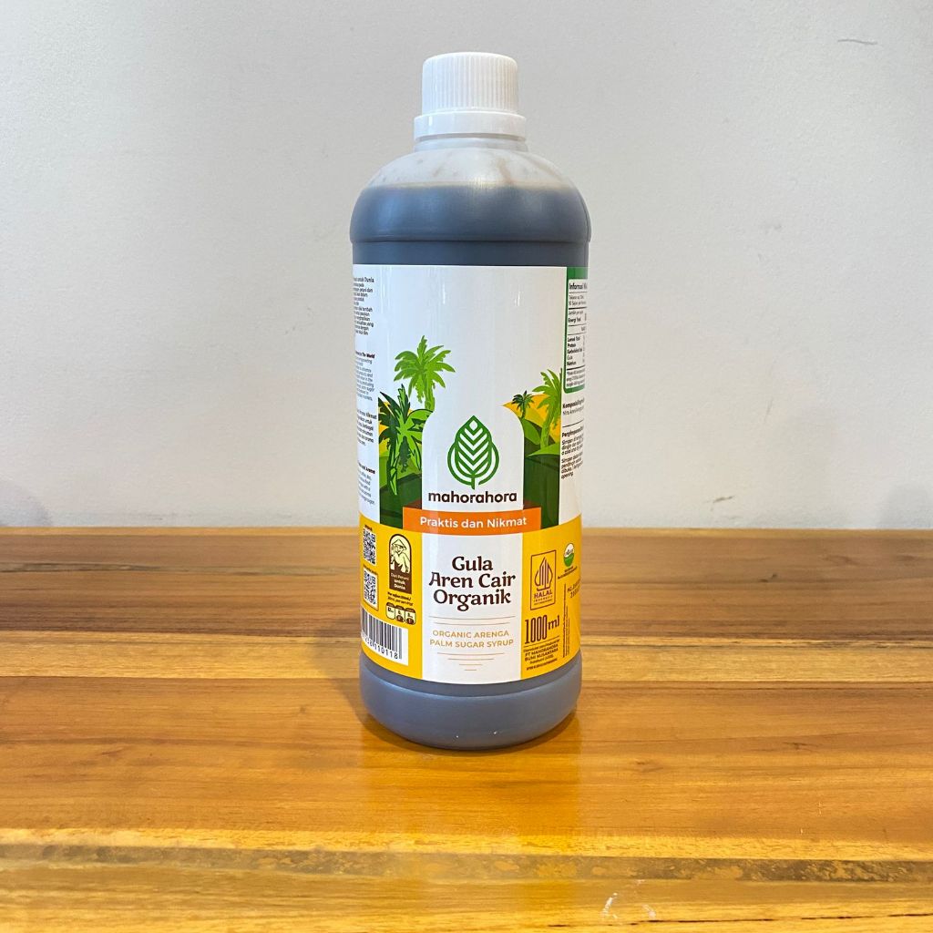 

Gula Aren Cair Murni dan Organik Mahorahora 1000ml / 1 Liter