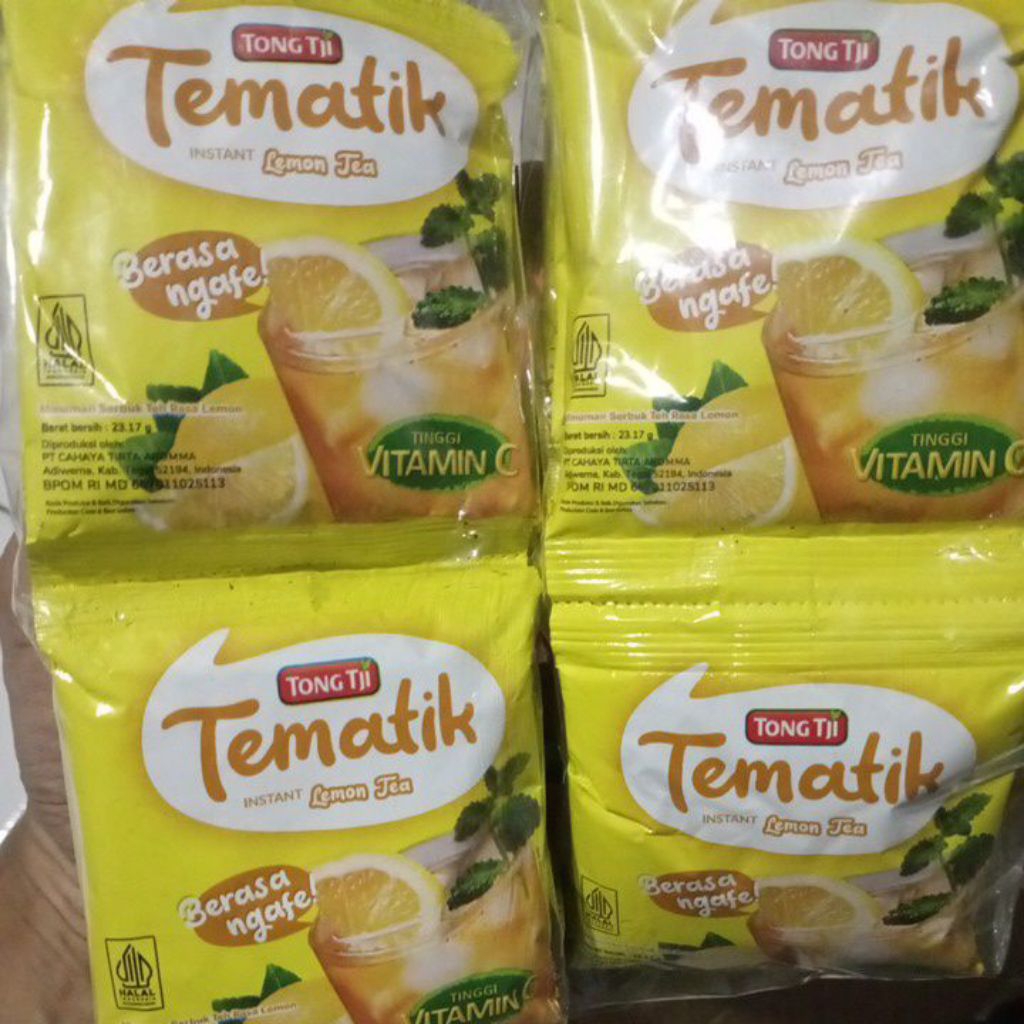 

tong tji tematik lemon tea isi 10