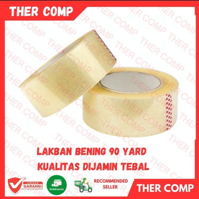 

Lakban Bening Coklat 90 Yard (45MM x 90MM) Setara Daimaru