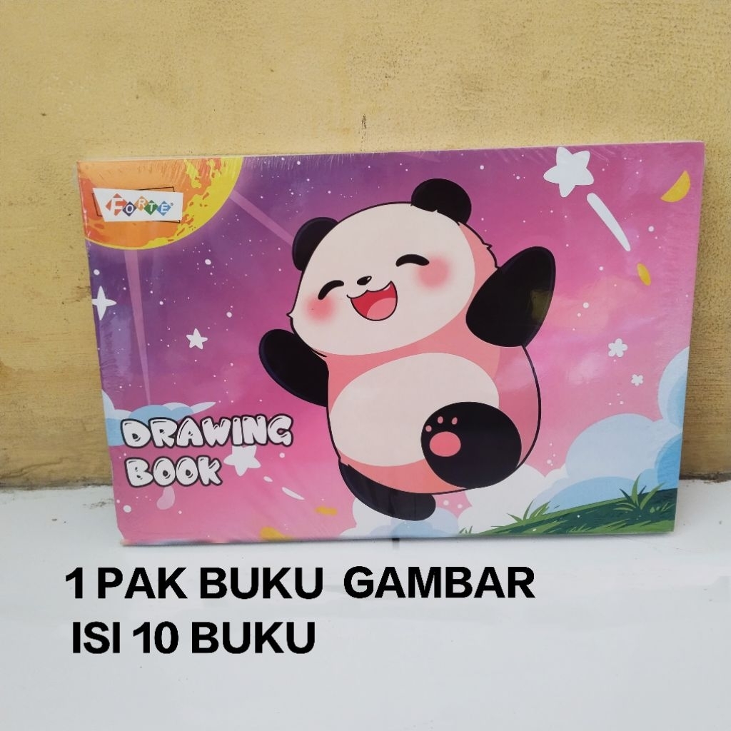 

1 Pak Buku Gambar Ukuran A4 Forte Isi 10 Buku
