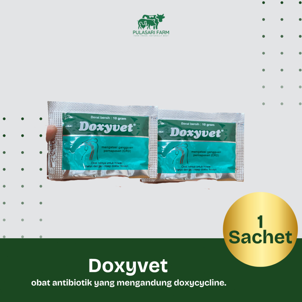 Doxyvet - OBAT Antibiotik untuk ayam