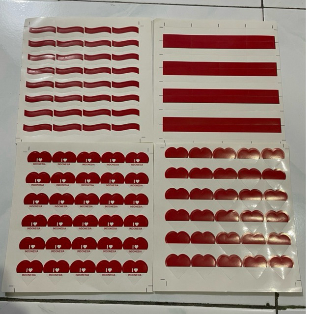 

Sticker RI | Sticker Kemerdekaan | Sticker Pipi